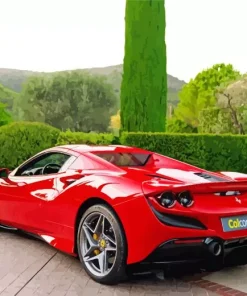 Aesthetic Ferrari F8 Paint By Numbers