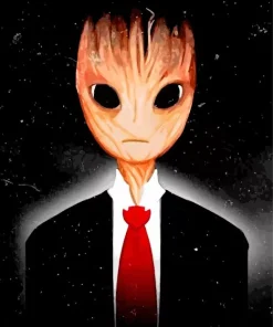 Groot In Suit Paint By Numbers