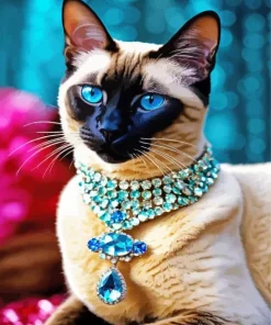 Siamese Cat Art Paint By Numbers