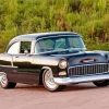 55 Chevy Bel Air Paint By Numbers