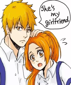Ichigo Girlfriend Paint By Numbers