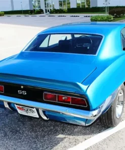 69 Camaro Ss Car Paint By Numbers
