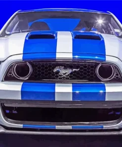 Mustang Sport Car Paint By Numbers