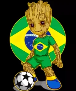 Brazil Groot Paint By Numbers