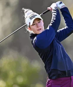Player Nelly Korda Paint By Numbers