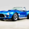 Blue Cobra Car Paint By Numbers