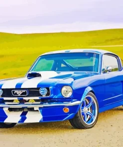 Classic Mustang Paint By Numbers