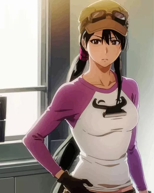 Ikumi Unagiya paint by numbers Ikumi Unagiya Paint By Numbers