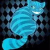 Blue Cheshire Cat Paint By Numbers