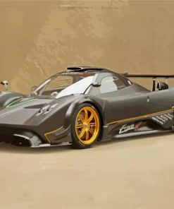 Pagani Zonda Paint By Numbers