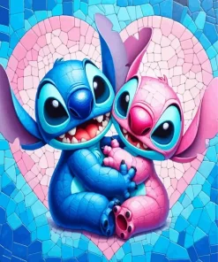 Stained Stitch Paint By Numbers