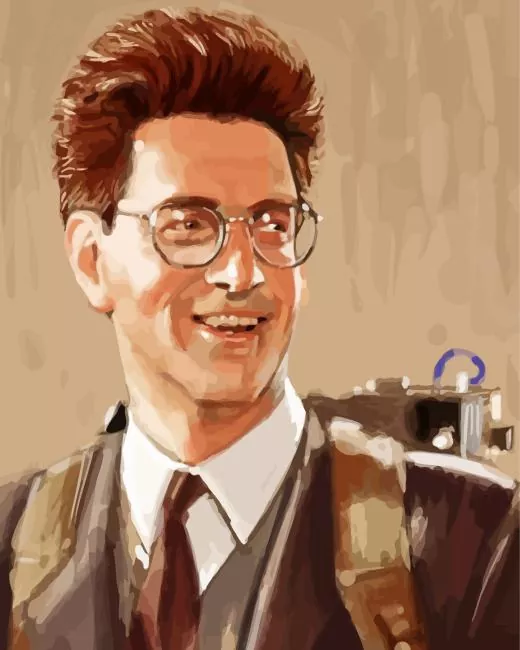 aesthetic Egon Spengler art paint by number Egon Spengler Paint By Numbers
