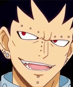 Gajeel Redfox Paint By Numbers