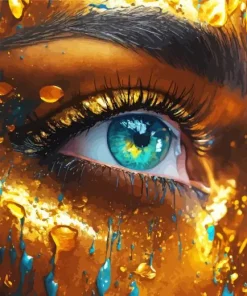 Aesthetic Eye Paint By Numbers