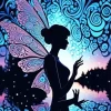 Aesthetic Fairy Silhouette Paint By Numbers