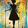 Fairy Silhouette Paint By Numbers