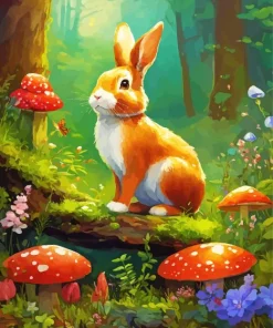 Fantasy Bunny Paint By Numbers