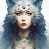 Female Warewolf Art Paint By Numbers