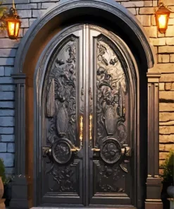 Front Black Door Paint By Numbers