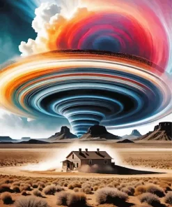Tornado Art Paint By Numbers