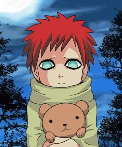 Baby Gaara Paint By Numbers