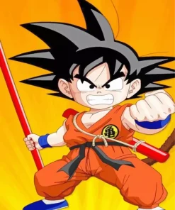 Baby Goku Paint By Numbers