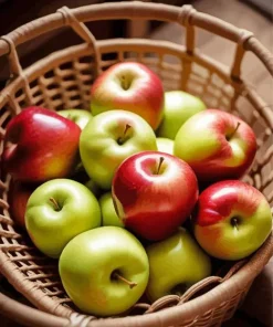 Basket Of Apples Paint By Numbers