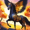Fantasy Horse Paint By Numbers