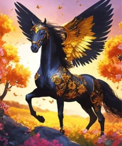 Fantasy Horse Paint By Numbers