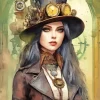 Victorian Steampunk Paint By Numbers