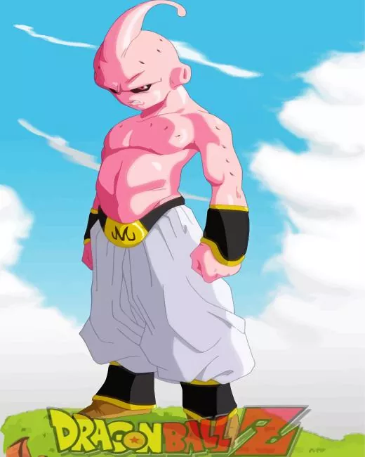 majin buu paint by numbers Majin Buu Paint By Numbers