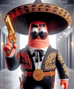 Mexican Patrick Paint By Numbers