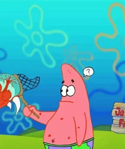 Patrick Jellyfishing Paint By Numbers