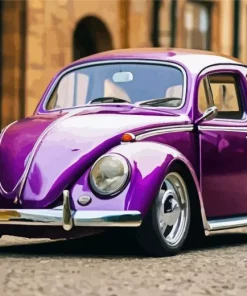Volkswagen Beetle Paint By Numbers