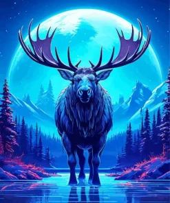 Blue Moose Paint By Numbers