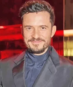 Actor Orlando Bloom Paint By Numbers