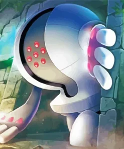 Registeel Art Paint By Numbers