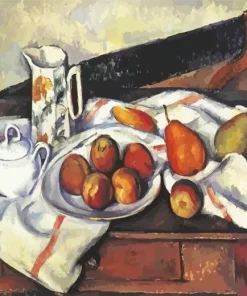 Still Life With Sugar Bowl Paint By Numbers