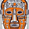 Abstract Face Tribal Paint By Numbers