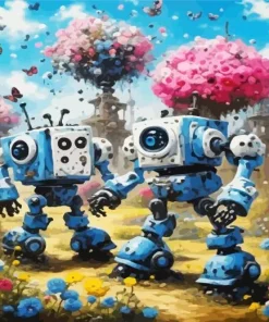 Aesthetic Robots Paint By Numbers
