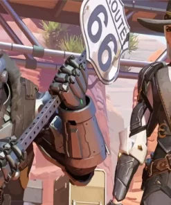 Ashe And Bob Paint By Numbers