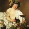 Bacchus By Caravaggio Paint By Numbers