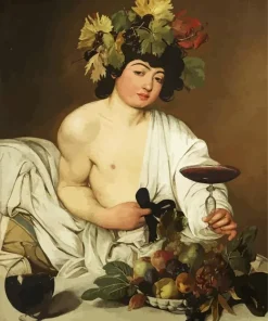 Bacchus By Caravaggio Paint By Numbers