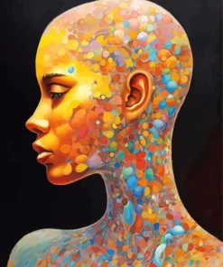 Bald Woman Paint By Numbers