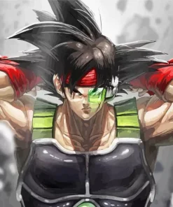 Bardock Dragon Ball Paint By Numbers