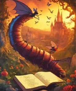 Beast Reading Paint By Numbers