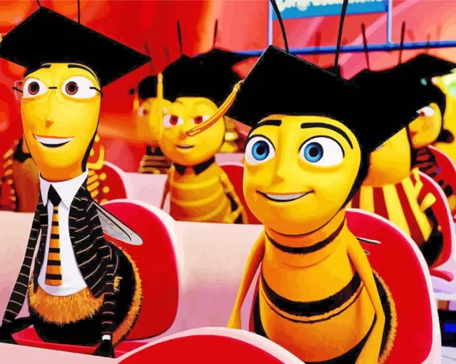 bee movie paint by number Bee Movie Paint By Numbers