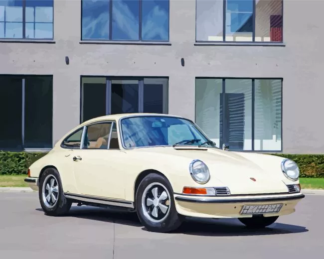 beige porsche 911 paint by numbers Beige Porsche 911 Paint By Numbers