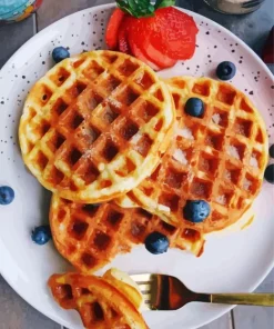 Belgian Waffles Paint By Numbers