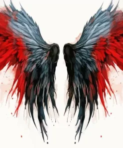 Bleeding Wings Paint By Numbers